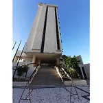 205 Flat mobiliado com vista lateral mar na Praia de Iracema